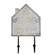 Dogs Welcome House Metal Wall Hook 65321;