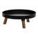 Black Metal & Wood Riser, 7" Dia. x 2.75" H 65322;