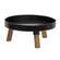 Black Metal & Wood Riser, 6" Dia. x 2.75" H 65324;