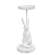 White Bunny Metal Pillar Candle Holder, 8.25" Tall 65333;
