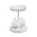 White Bunny Metal Pillar Candle Holder, 4.75" Tall 65334;