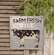Farm Fresh Milk Gray Hanging Metal Sign