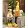 Honey Bee Curly Dangle Leg Gnome