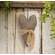 Primitive Stuffed Floral Heart Ornament