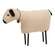 Stuffed Standing Primitive Sheep Ornament