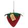 Stuffed Felt "You're Berry Sweet" Strawberry Ornament