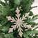Diamond Platinum Snowflake Ornament, 8" QE152543;