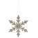 Diamond Platinum Snowflake Ornament, 8" QE152543;