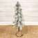 Snowy Bristle Pine & Boughs Tree w/Burlap Base, 34" QE152547;