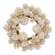 Yuletide Frosted Pinecones Candle Ring, 3" SE022504;