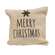 Merry Christmas Snowflake Natural Pillow 15548;