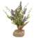 Purple Tabletop Wildflowers w/Burlap Base 18292;
