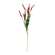 Icker Flower & Leaves Spray, Red 18306;