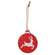 Sparkle Reindeer, Candy Canes, or Snowflake Wooden Bulb Ornament, 3 Asstd. 37153;