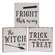 Fright This Way Square Block, 3 Asstd. 37174;