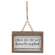 Tis the Season Frame w/Beaded Hanger, 2 Asstd. 37184;