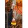 Orange & White Beaded Candy Corn Ornament