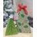 2 Set, Holly and Star Chunky Tree Sitters