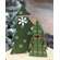 2 Set, Snowflake & Plaid Chunky Tree Sitters