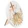 Give Thanks Grateful Watercolor Pumpkin Round Easel Sign, 2 Asstd.