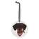 Bah Hum Pug Round Ornament, 3 Asstd.
