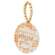 Thankful Grateful Gratitude Plaid Beaded Round Ornament, 3 Asstd.