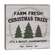 Barnwood Look Vintage Christmas Ad Box Sign, 3 Asstd. 37451;