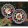 Snowman Penny Mat Plate, 2 Asstd.