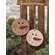 Distressed Wooden Blushing Snowman Ornament, 2 Asstd.