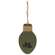 Distressed Wooden Christmas Light Ornament, 3 Asstd.