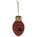 Distressed Wooden Christmas Light Ornament, 3 Asstd.