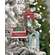 Merry Christmas Trees Truck Wooden Ornament
