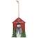 Joy to the World Snowman & Trees Wooden Ornament