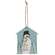 Let It Snow Blue Sparkle Trees & Snowman Ornament