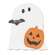 Ghosts & Goblins Box Sign With Ghost & Jack Easel, 2/Set 37542;