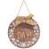 Daisy Day Round Hanging Sign with Burlap Bow, 2 Asstd.