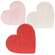 Distressed Wooden Heart Bundle, 3/Set 37652;