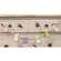 Beaded Wooden Easter Bunny & Eggs Mini Garland 37664;