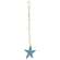 Wooden Beaded Starfish Ornament 37690;