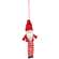 Mini Red Striped Wooden Gnome ADCX3006;