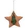 Primitive Tree Red Ticking Star Ornament