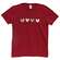 Love Is All You Need T-Shirt, Antique Cherry Red L134;