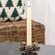 Champagne Frosted Pinecones Candle Ring, 1" SE022501;