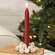 Yuletide Frosted Pinecones Candle Ring, 1" SE022503;