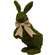 Mossy Bunny with Jute Bow Topiary SHNE4005;