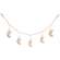Natural Christmas Stocking Garland 17032;