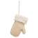 Natural Christmas Mitten Ornament 17071;