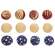12 Set, Americana Rag Balls