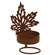 Fall Leaf Rusty Tealight Holder