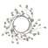 Icy Gems Candle Ring, 2.5" 18401;